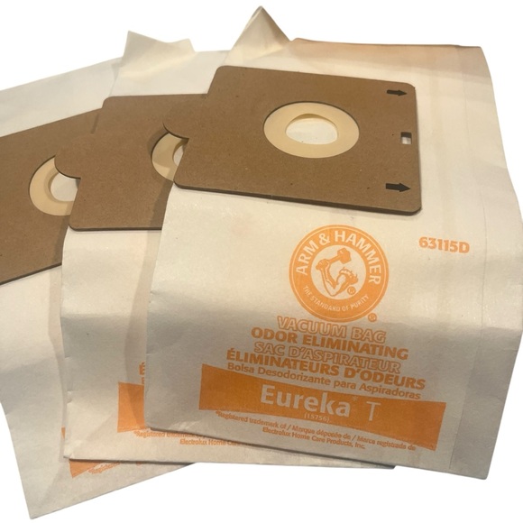 Arm & Hammer Eureka T Vacuum Bags Odor Eliminating 4 Bags Total 63115D‎ - Picture 2 of 7